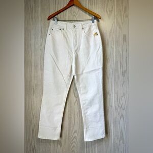 Frye White Straight Leg Jeans Women’s Size 6/28 NWT